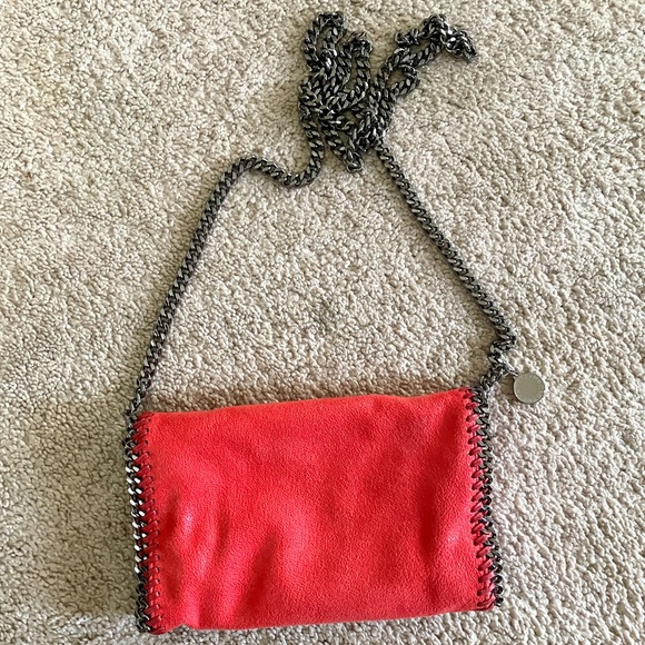 Stella Mccartney Falabella Crossbody Shoulder Bag Silver Chain - Picture 2 of 9